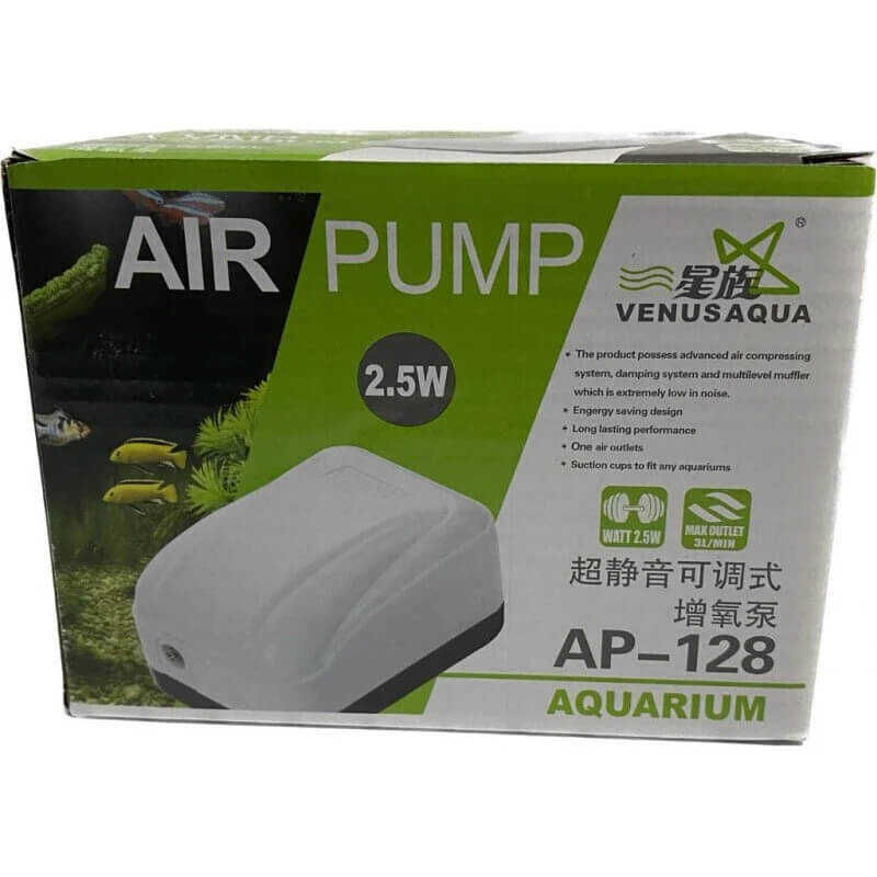 VENUSAQUA AP-128 Tek Çıkışlı Hava Motoru 2,5W 1x3L