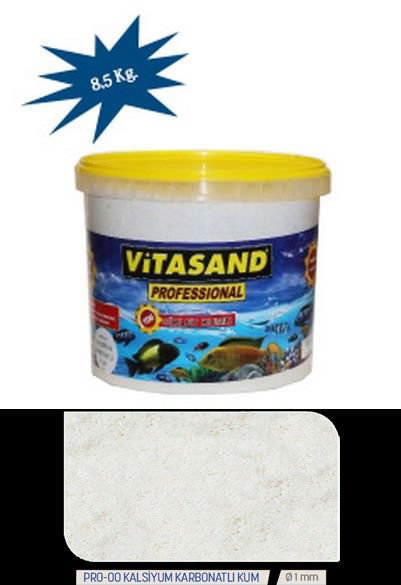 PRO-00 Kalsiyum Karbonatlı Kum 1 mm - 8,5 Kg. (Kova)