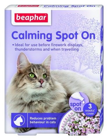 Beaphar Calming Spot On Kedi Sakinleştirici 3 Kapsül x 0,4 ml