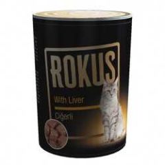 ROKUS Ciğerli Kedi Konservesi 410gr