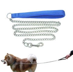 Yumuşak Dokulu Zincir Gezdirme Tasması 2 mm/120 cm