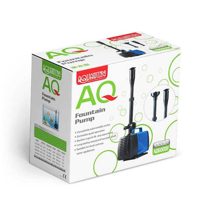 AQUAWING AQ6000F Sump-Kafa Motoru+Fıskiye Aparatı