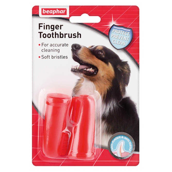Beaphar Finger Tootbrush 2 li Parmak Diş Fırçası
