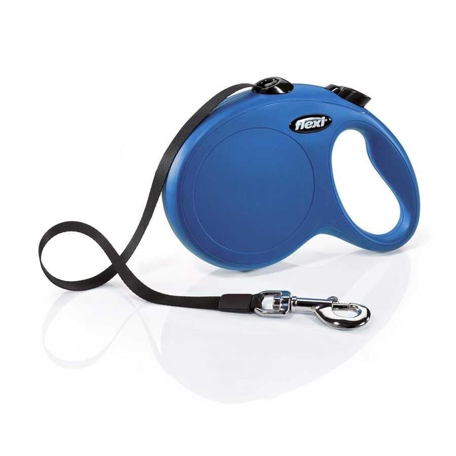 Flexi New Classic 8 m Şerit Tasma L Mavi