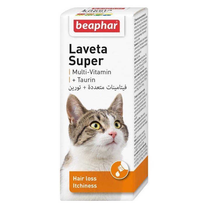 Beaphar Laveta Super Tüy Dökülme Önleyici Besin Takviyesi 50 ml