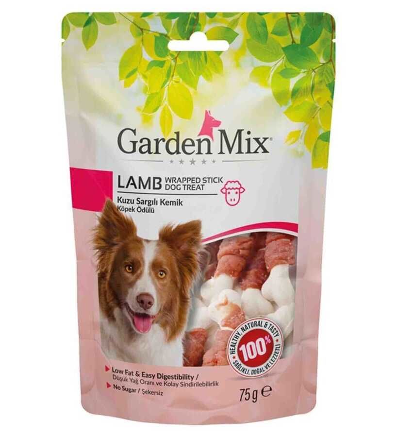 Gardenmix  Kuzu Kaburgalı  Köpek Ödülü 75 gr