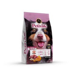 PETİVA YETİŞKİN KÖPEK KUZU ETLİ 3 KG