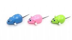 Nunbell Kedi Oyuncağı Kurmalı Plastik Fare 6,5cm