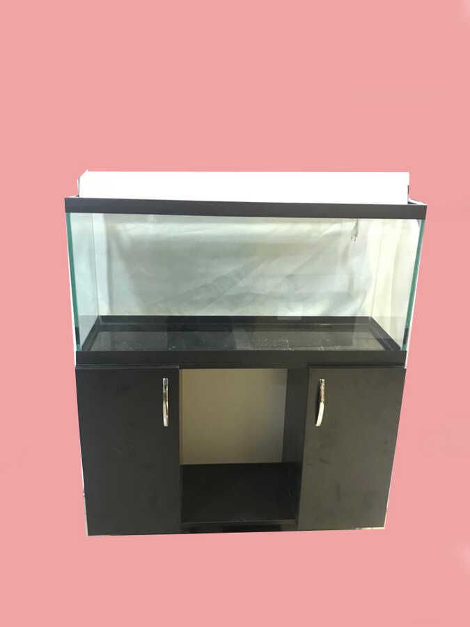 Dolaplı  Işıklı Akvaryum 100cm