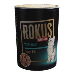 ROKUS Kitten Yavru Kedi Konserve Maması 410g