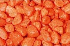 REF-174 Turuncu  Fanus Çakılı 350 gr 15 li Paket