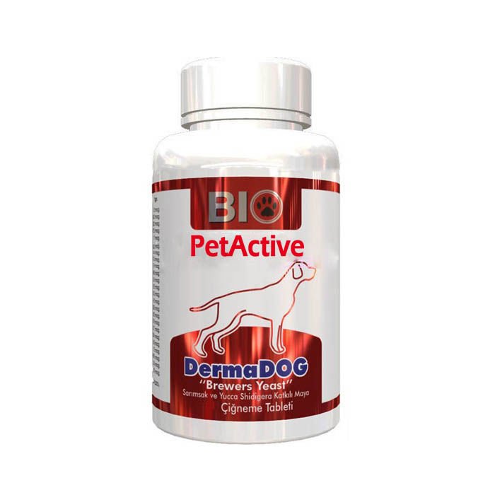 BioPetActive DermaDog Sarımsak Tablet 50 li Büyük Irk 75 gr