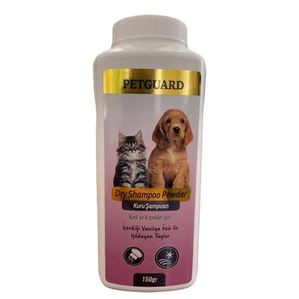 Petguard Kedi ve Köpek Toz Şampuan 150gr