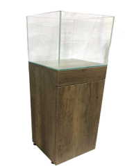 Mobilyalı Akvaryum Barok  60x40x40 cm 8mm Ön ve Yan  Ext Clear Cam