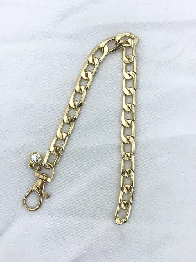 Karışık Renk Pırlantalı Zincir 45cm