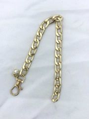Karışık Renk Pırlantalı Zincir 45cm