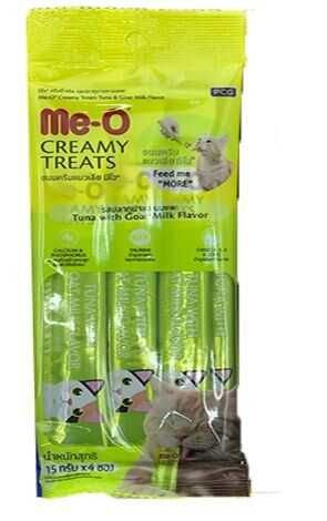 10 ME-O Kremli Ton Balığı & Keçi Sütlü Zevki  -  Creamy Treats