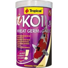 45355  Tropical Koi Wheat Germ Garlic Pellet Size S 1000ml/320gr