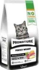 Pronature Perfect Weight Enginarlı ve Kuzulu  Steril Cat Kısır Kedi  1,5kg