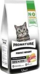 Pronature Perfect Weight Enginarlı ve Kuzulu  Steril Cat Kısır Kedi  1,5kg