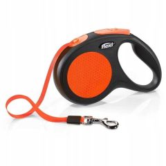 Flexi New Neon Turuncu M 5m Şerit Tasma
