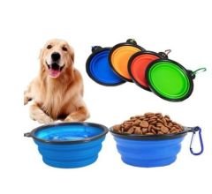 Katlanabilir Kedi Köpek Mama Su Kabı