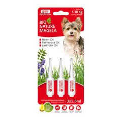 Bio Nature Magela Köpek Kırmızı  Ense Damlası 3x1,5ml 1-10 Kg
