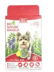 Bio Nature Magela Köpek Kırmızı  Ense Damlası 3x1,5ml 1-10 Kg