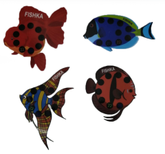 Fishka Balık Yapışkanlı Derece