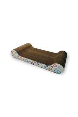 RTP3028 Rotipet MDF Kedi evi Beşgen Karton Tırmalama