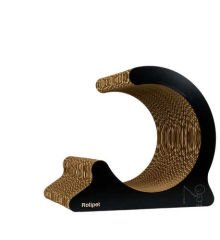 RTP3027 Rotipet MDF Kedi evi Dörtgen Karton Tırmalama
