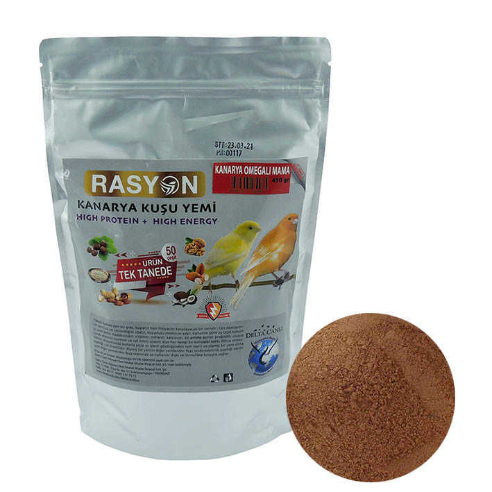 RASYON KANARYA KUŞU MAMASI 450GR
