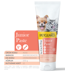 Petguard  Junior Kedi Köpek Paste 100gr