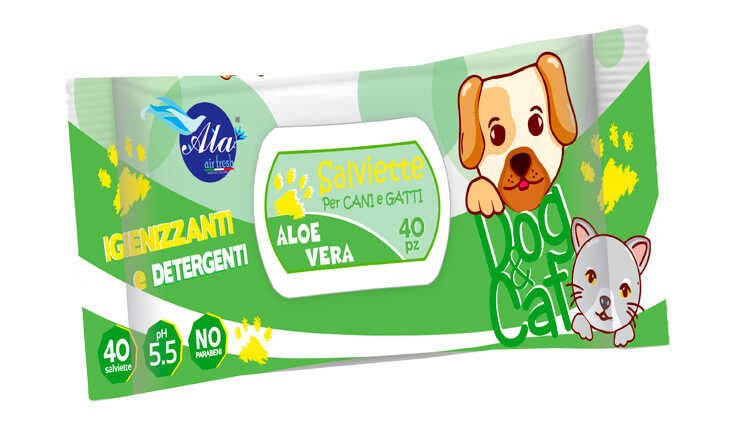 Salviette Aloe Veralı  Islak Mendil 40lı