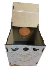 Getreide 6'lı  Muhabbet  Yuva Folluklu 14x19x14cm