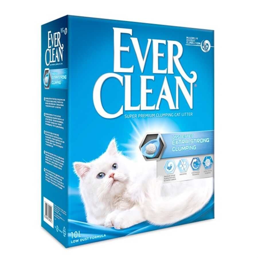 EverClean Extra Strong Clumping Unscented 10L Ekstra Güçlü Topaklanan Kokusuz Kedi Kumu