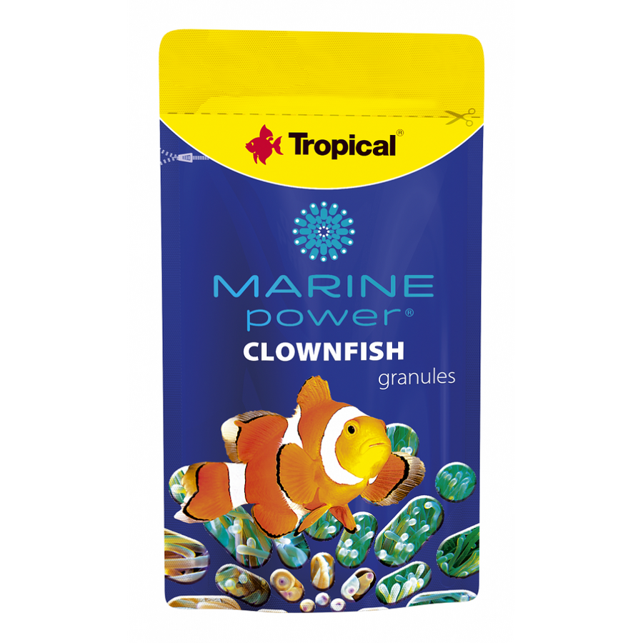 61311  Tropical Marine Power Clownfish 15gr Palyaço Şakayık Yemi