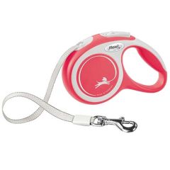 Flexi New Comfort 5 M Şerit Tasma  Kırmızı