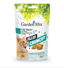 Gardenmix Somonlu İçi Dolgulu Çıtır  Kedi  Ödülü 60Gr