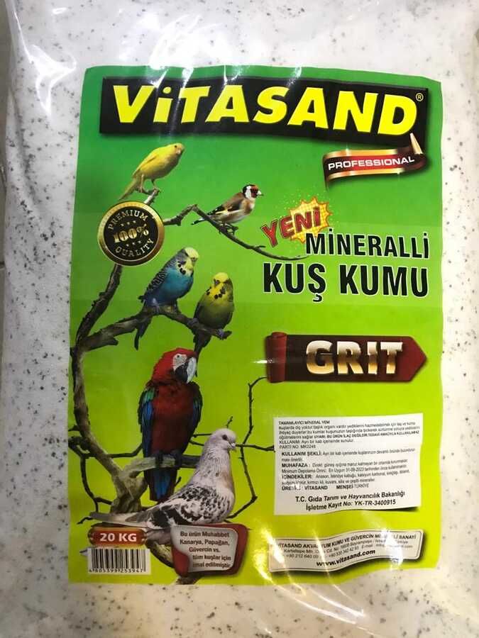 Anasonlu  Kuş Kumu 20 Kg (Çuval)