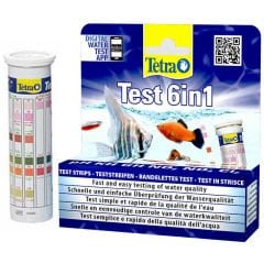 Tetra 6IN1 Çubuk Test (pH-KH-GH-NO2-NO3-CI2)