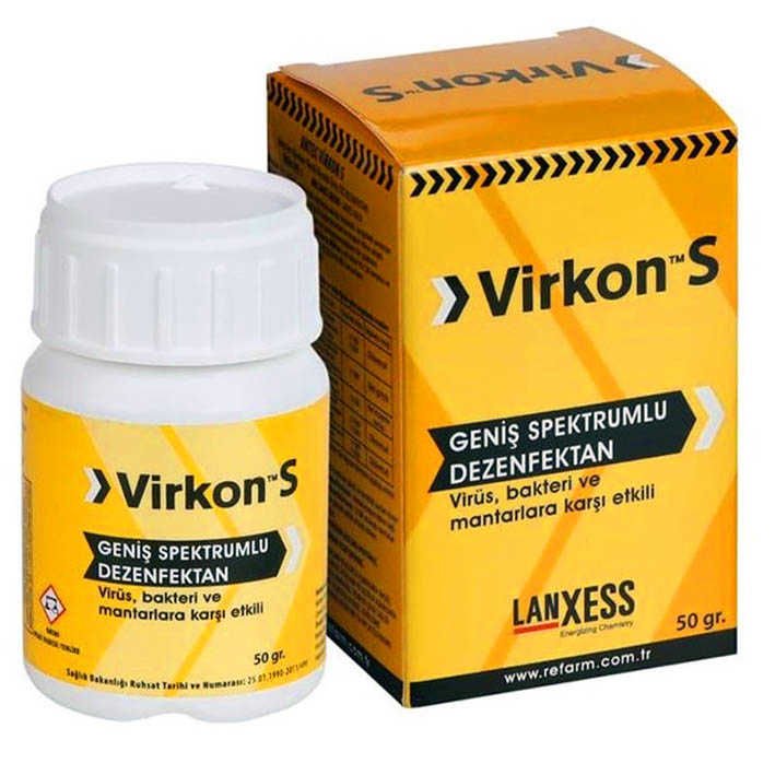 Virkon-S Geniş Spektrumlu Dezenfektan 50g